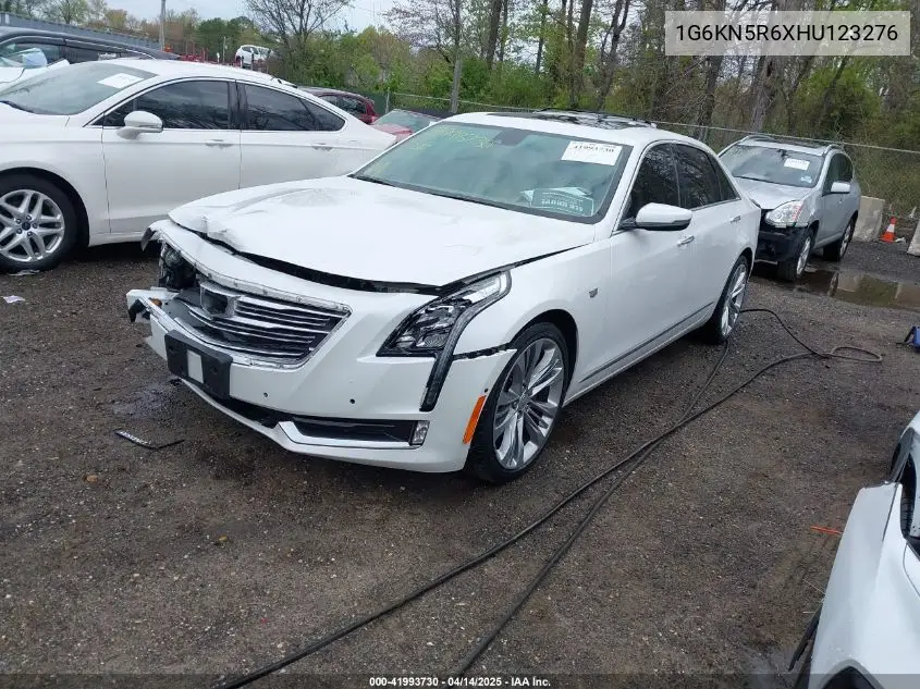 2017 Cadillac Ct6 Platinum VIN: 1G6KN5R6XHU123276 Lot: 41993730
