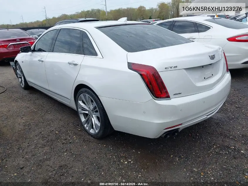 2017 Cadillac Ct6 Platinum VIN: 1G6KN5R6XHU123276 Lot: 41993730