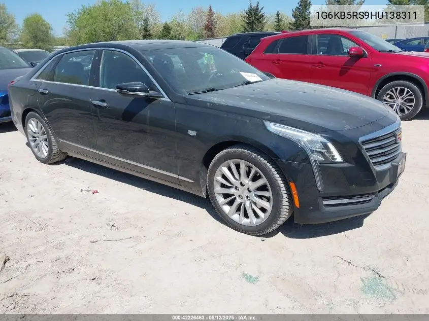 2017 Cadillac Ct6 Standard VIN: 1G6KB5RS9HU138311 Lot: 42226463