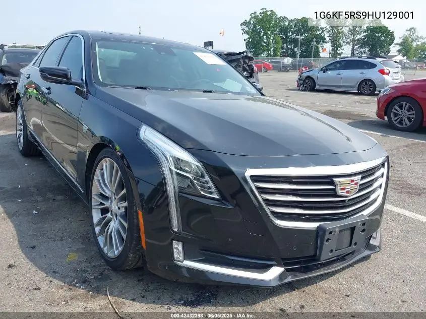 2017 Cadillac Ct6 Premium Luxury VIN: 1G6KF5RS9HU129001 Lot: 42432398