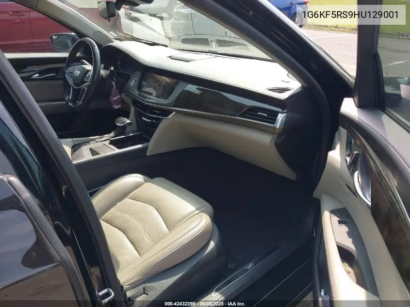 2017 Cadillac Ct6 Premium Luxury VIN: 1G6KF5RS9HU129001 Lot: 42432398