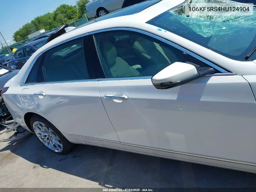 2017 Cadillac Ct6 Premium Luxury VIN: 1G6KF5RS4HU124904 Lot: 42642132