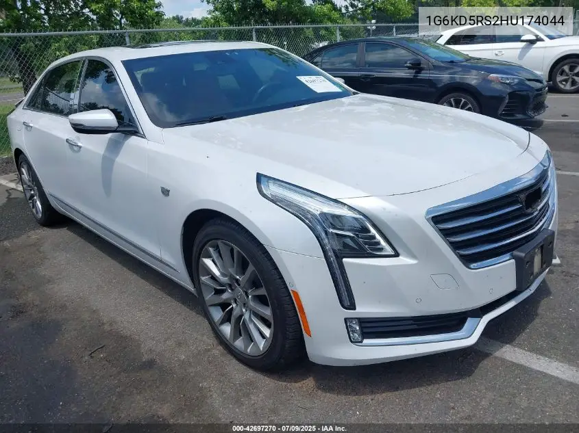 2017 Cadillac Ct6 Luxury VIN: 1G6KD5RS2HU174044 Lot: 42697270