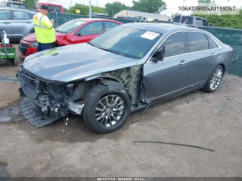 2018 Cadillac Ct6 Luxury VIN: 1G6KD5RS5JU159267 Lot: 42337829