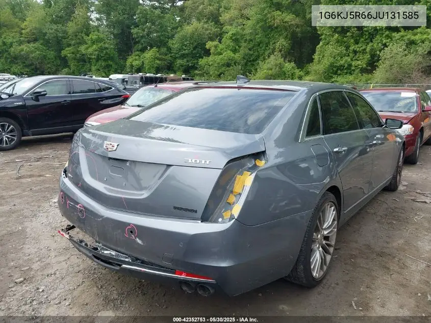 2018 Cadillac Ct6 Twin Turbo Premium Luxury VIN: 1G6KJ5R66JU131585 Lot: 42352753