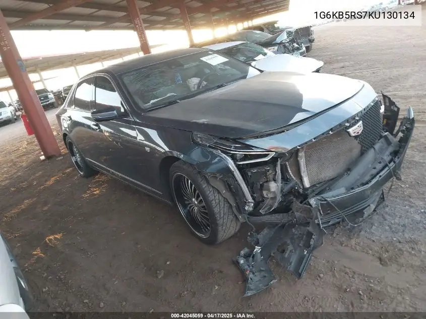 2019 Cadillac Ct6 Luxury VIN: 1G6KB5RS7KU130134 Lot: 42045059