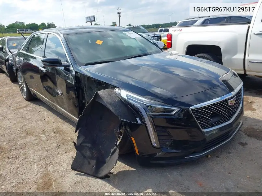 2019 Cadillac Ct6 Platinum VIN: 1G6KT5R67KU129517 Lot: 42338292