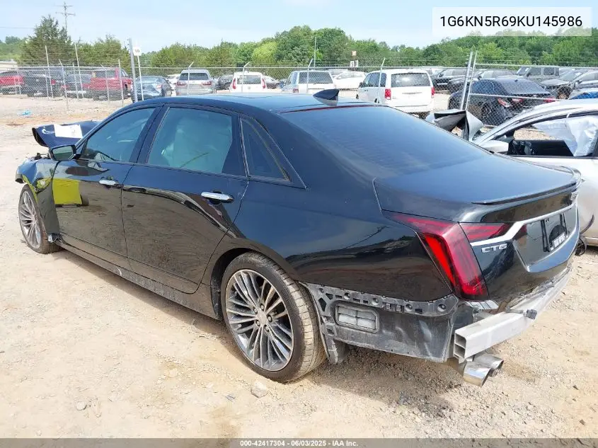2019 Cadillac Ct6 Sport VIN: 1G6KN5R69KU145986 Lot: 42417304