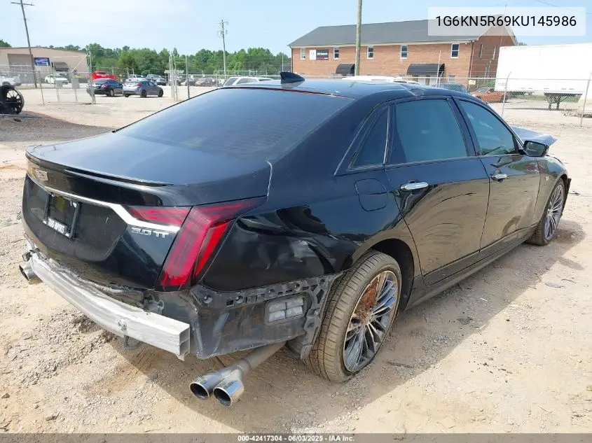 2019 Cadillac Ct6 Sport VIN: 1G6KN5R69KU145986 Lot: 42417304