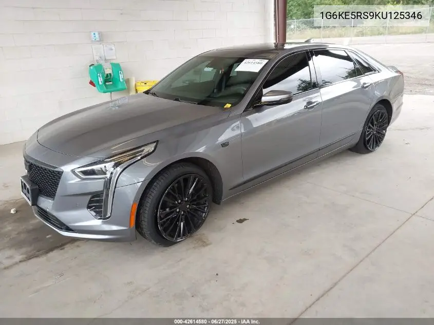 2019 Cadillac Ct6 Premium Luxury VIN: 1G6KE5RS9KU125346 Lot: 42614580