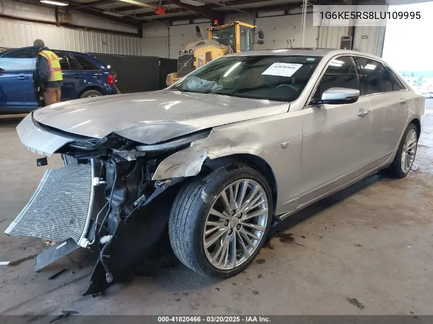 2020 Cadillac Ct6 Awd Premium Luxury VIN: 1G6KE5RS8LU109995 Lot: 41820466