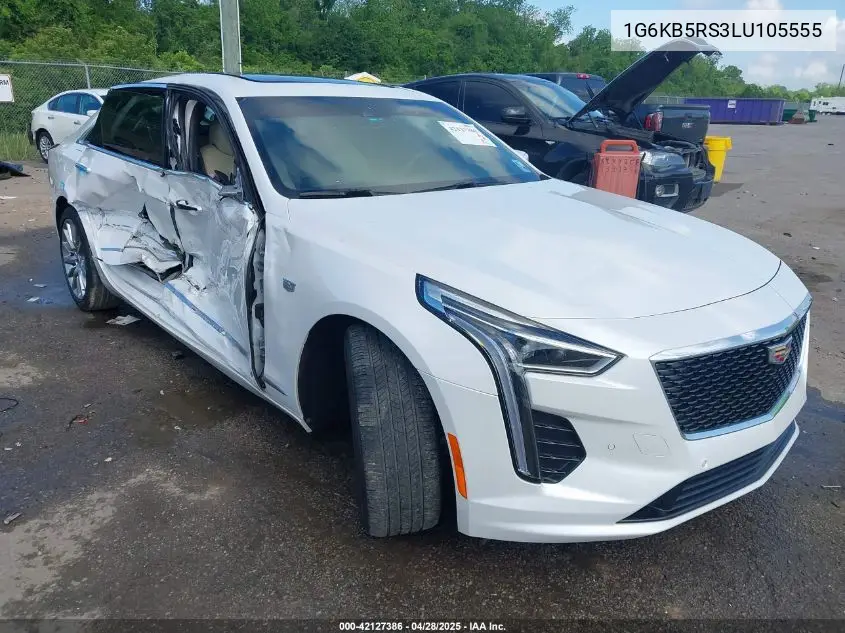 2020 Cadillac Ct6 Awd Luxury VIN: 1G6KB5RS3LU105555 Lot: 42127386