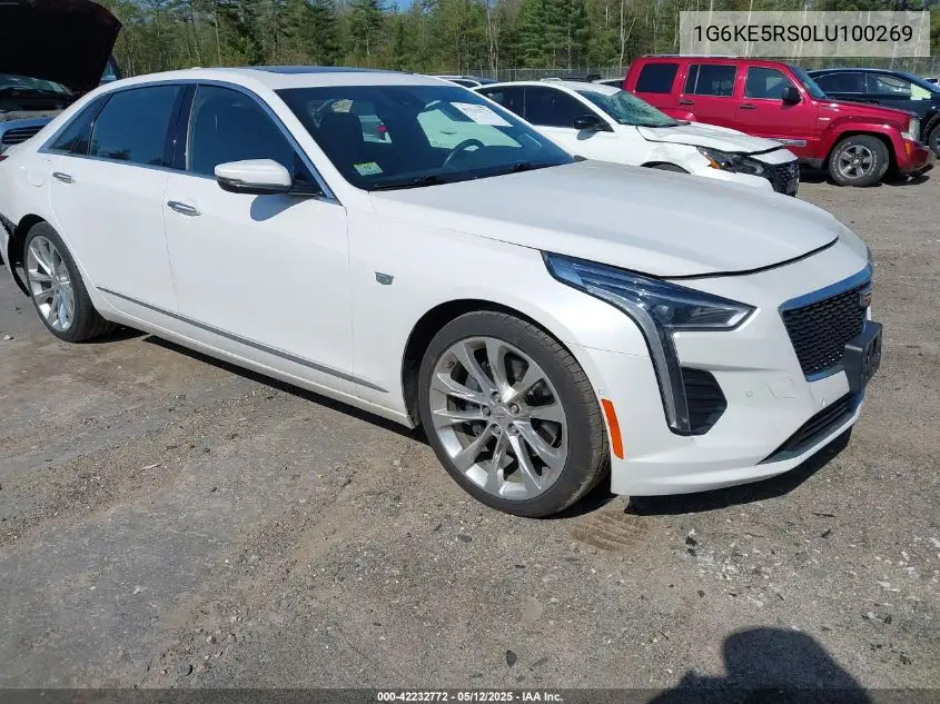 2020 Cadillac Ct6 Awd Premium Luxury VIN: 1G6KE5RS0LU100269 Lot: 42232772