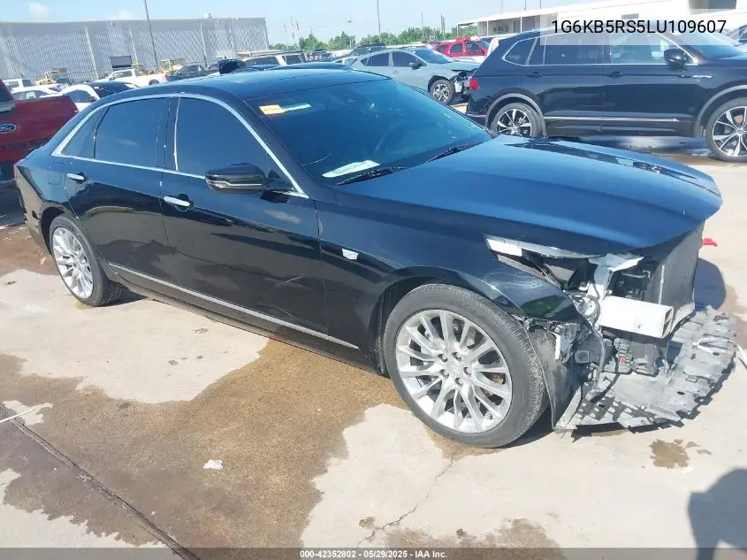 2020 Cadillac Ct6 Awd Luxury VIN: 1G6KB5RS5LU109607 Lot: 42352802