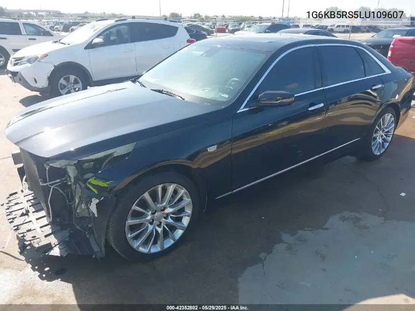2020 Cadillac Ct6 Awd Luxury VIN: 1G6KB5RS5LU109607 Lot: 42352802