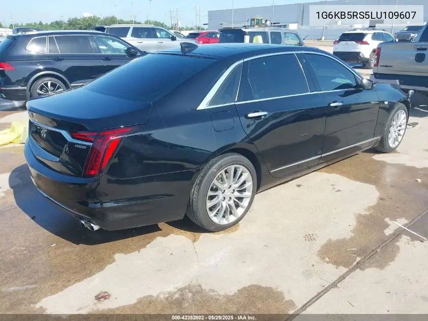 2020 Cadillac Ct6 Awd Luxury VIN: 1G6KB5RS5LU109607 Lot: 42352802