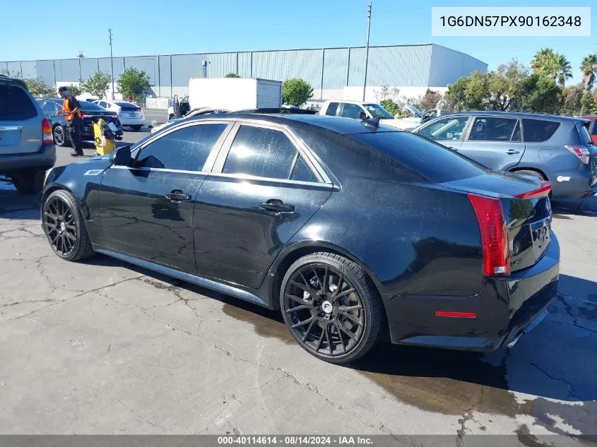 2009 Cadillac Cts-V VIN: 1G6DN57PX90162348 Lot: 40114614