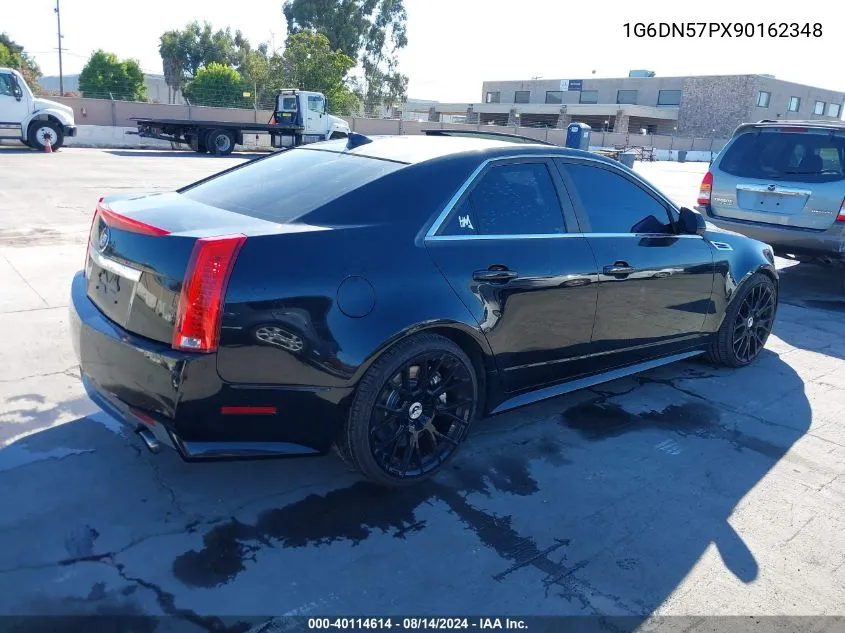 2009 Cadillac Cts-V VIN: 1G6DN57PX90162348 Lot: 40114614