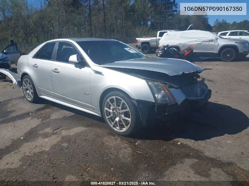 2009 Cadillac Cts-V VIN: 1G6DN57P090167350 Lot: 41820827