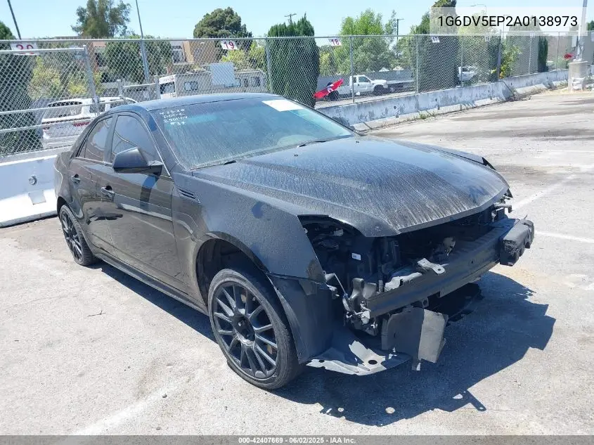 2010 Cadillac Cts-V VIN: 1G6DV5EP2A0138973 Lot: 42407669