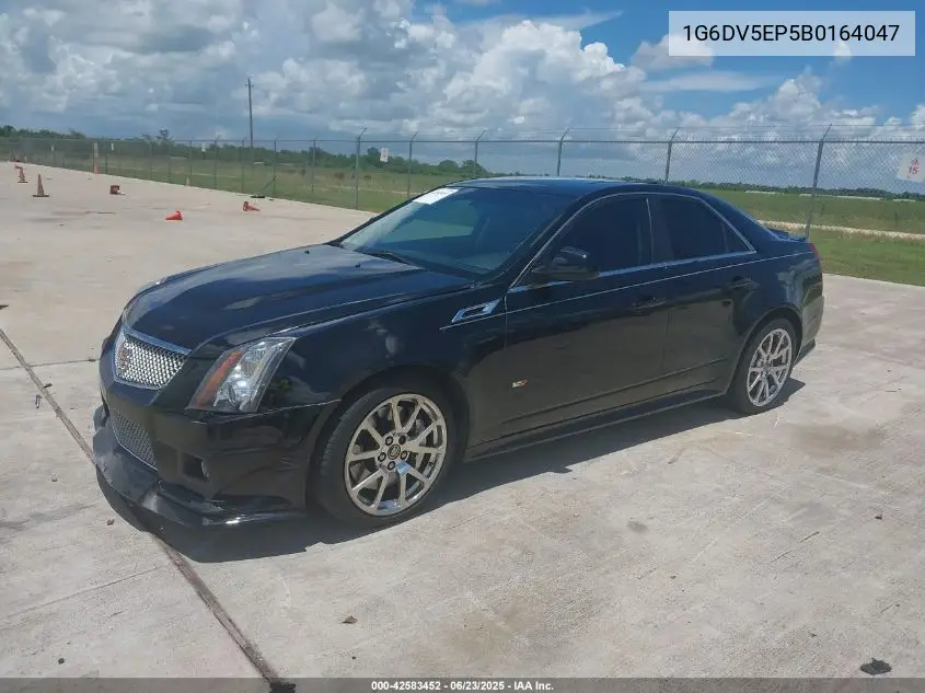 2011 Cadillac Cts-V VIN: 1G6DV5EP5B0164047 Lot: 42583452