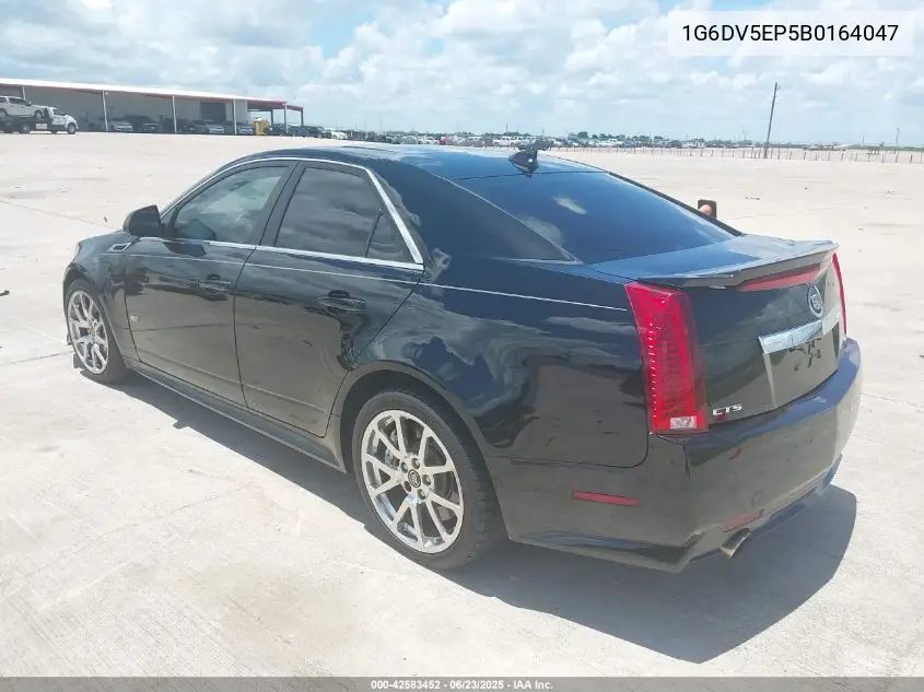 2011 Cadillac Cts-V VIN: 1G6DV5EP5B0164047 Lot: 42583452