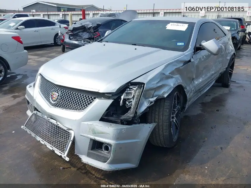 2013 Cadillac Cts-V VIN: 1G6DV1EP7D0108185 Lot: 41946332