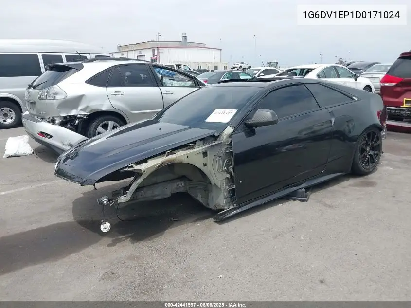 2013 Cadillac Cts-V VIN: 1G6DV1EP1D0171024 Lot: 42441597
