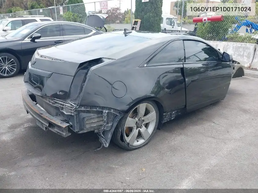 2013 Cadillac Cts-V VIN: 1G6DV1EP1D0171024 Lot: 42441597