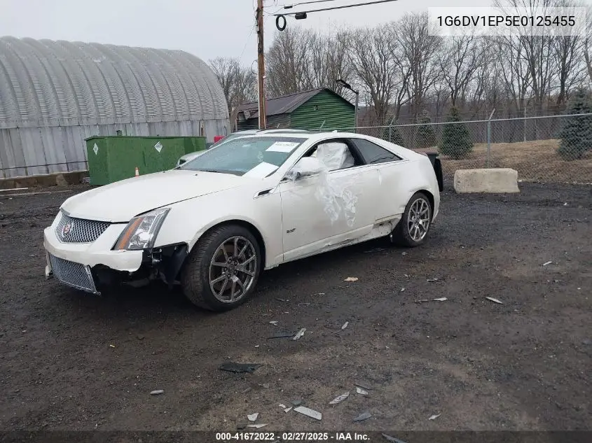 2014 Cadillac Cts-V VIN: 1G6DV1EP5E0125455 Lot: 41672022