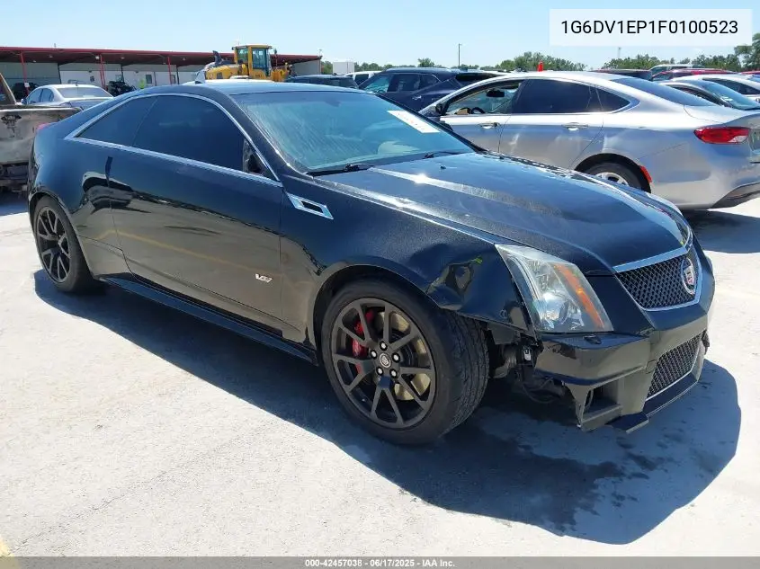 2015 Cadillac Cts-V VIN: 1G6DV1EP1F0100523 Lot: 42457038
