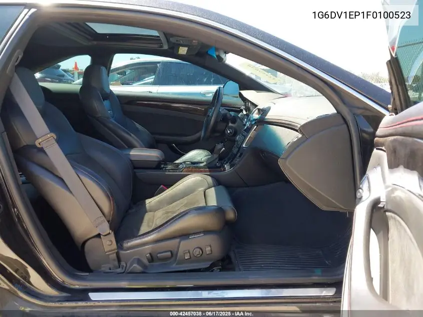 2015 Cadillac Cts-V VIN: 1G6DV1EP1F0100523 Lot: 42457038