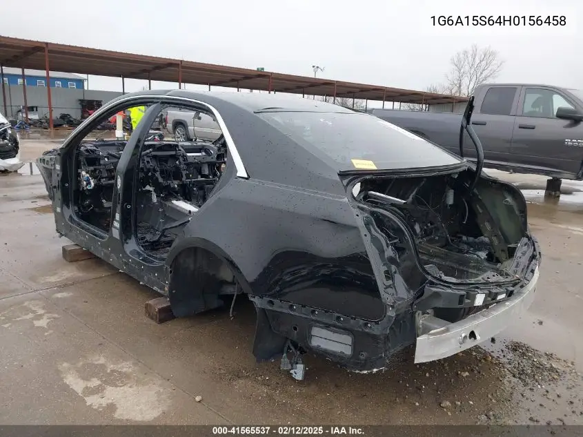 2017 Cadillac Cts-V VIN: 1G6A15S64H0156458 Lot: 41565537