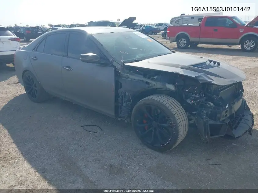2018 Cadillac Cts-V VIN: 1G6A15S63J0101442 Lot: 41964961