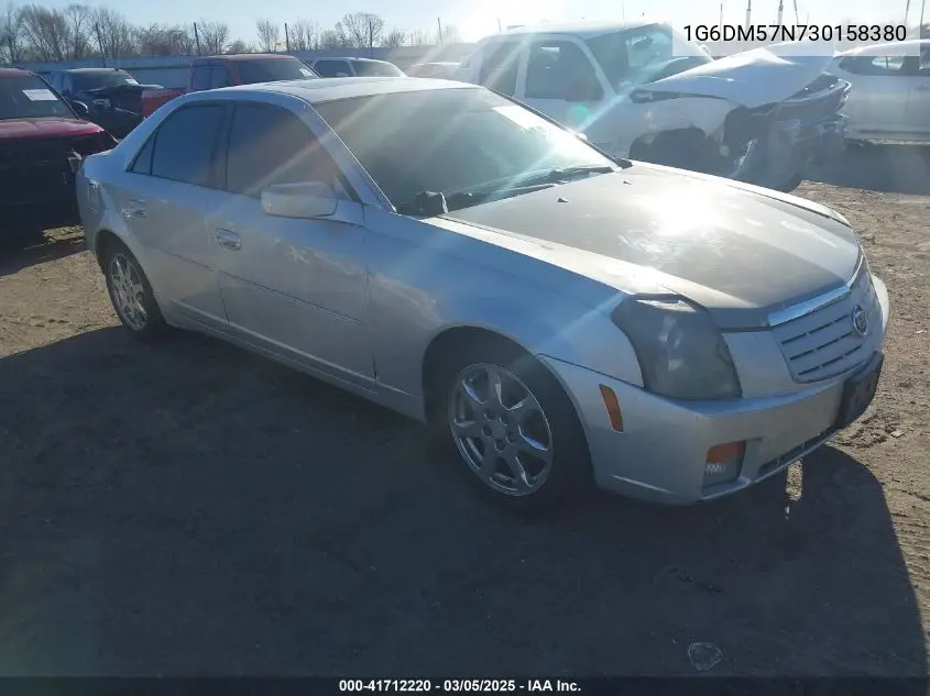 2003 Cadillac Cts Standard VIN: 1G6DM57N730158380 Lot: 41712220