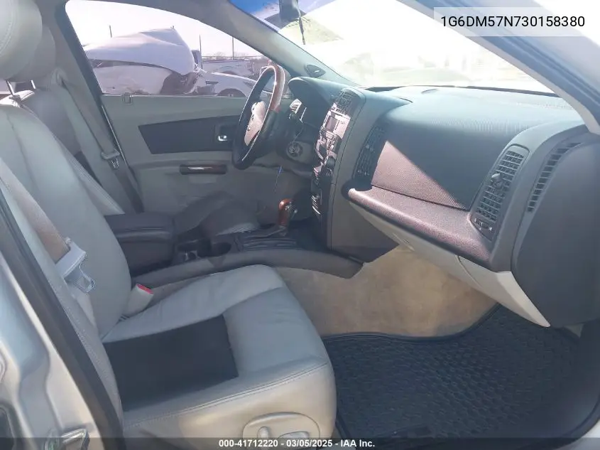2003 Cadillac Cts Standard VIN: 1G6DM57N730158380 Lot: 41712220