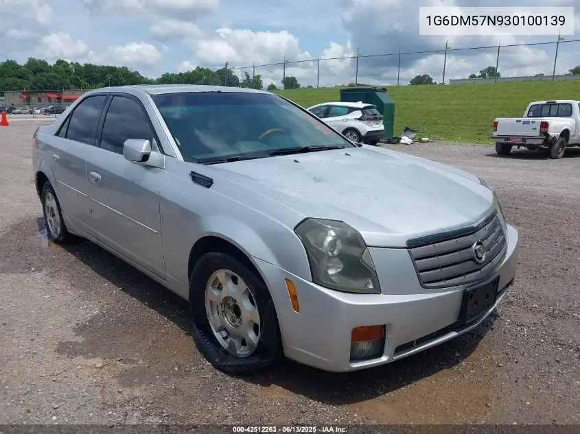 2003 Cadillac Cts Standard VIN: 1G6DM57N930100139 Lot: 42512263