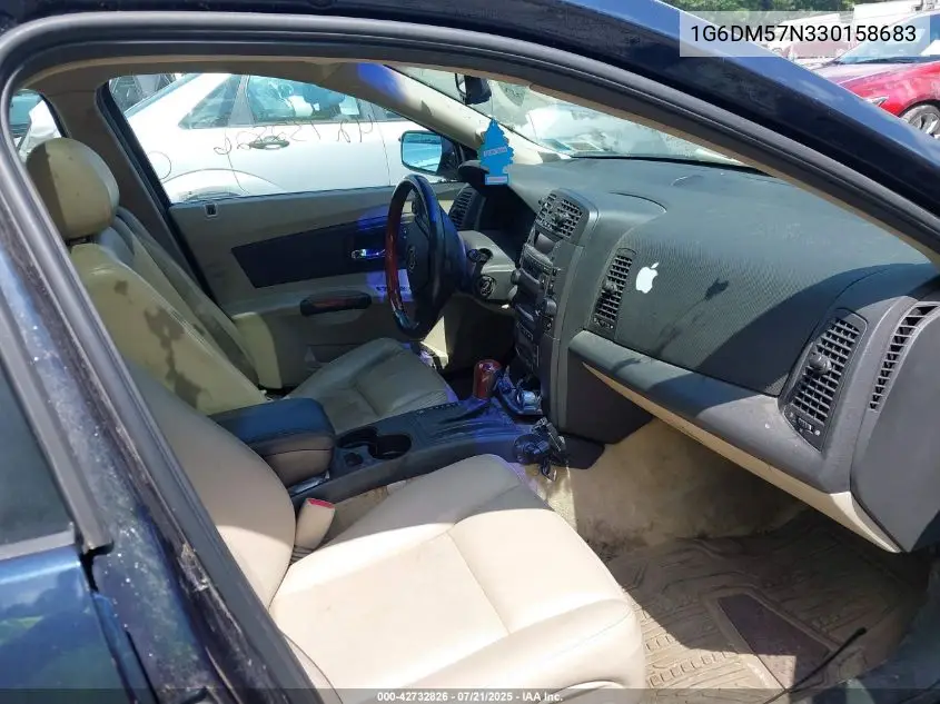 2003 Cadillac Cts Standard VIN: 1G6DM57N330158683 Lot: 42732826