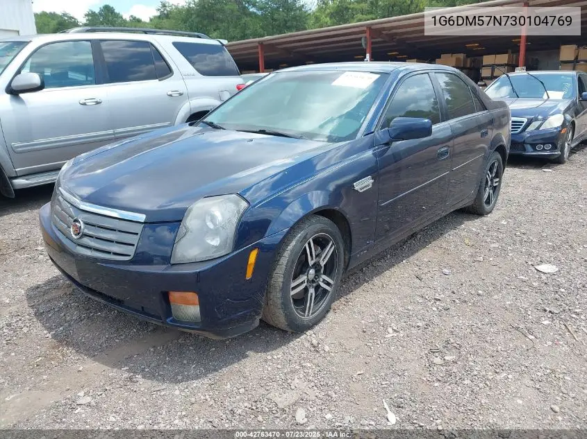 2003 Cadillac Cts Standard VIN: 1G6DM57N730104769 Lot: 42763470