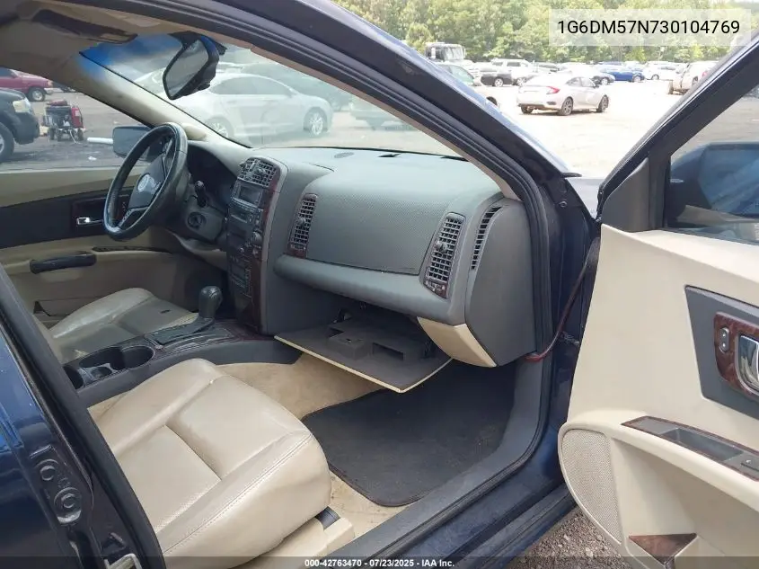 2003 Cadillac Cts Standard VIN: 1G6DM57N730104769 Lot: 42763470