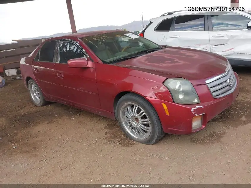 2003 Cadillac Cts Standard VIN: 1G6DM57N730154796 Lot: 42781609