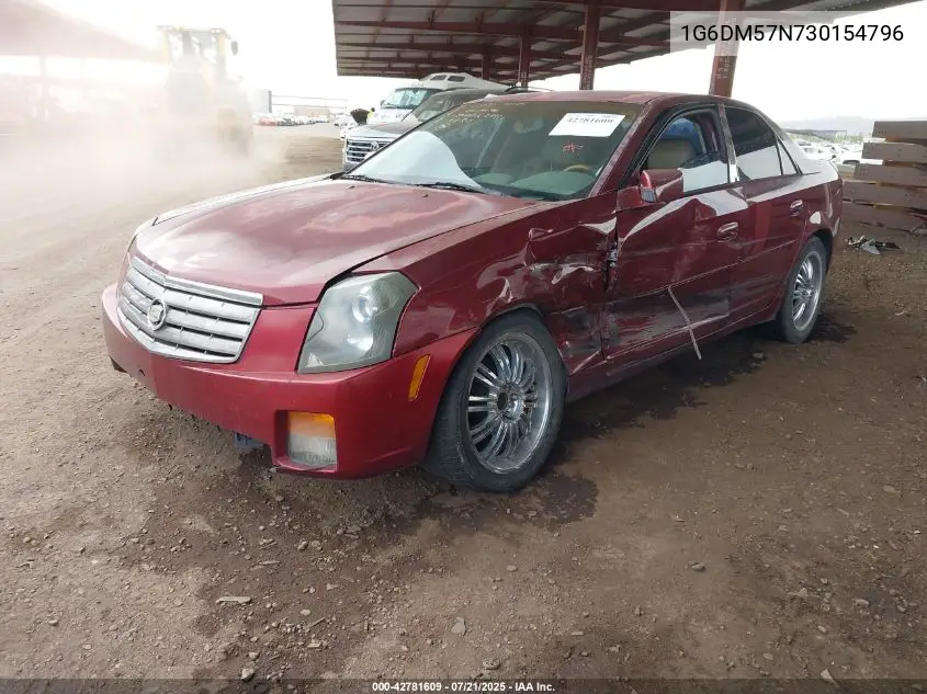 2003 Cadillac Cts Standard VIN: 1G6DM57N730154796 Lot: 42781609