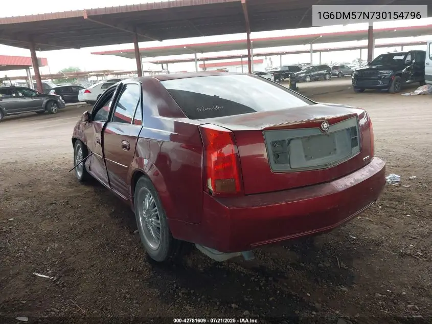 2003 Cadillac Cts Standard VIN: 1G6DM57N730154796 Lot: 42781609