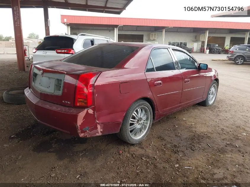 2003 Cadillac Cts Standard VIN: 1G6DM57N730154796 Lot: 42781609