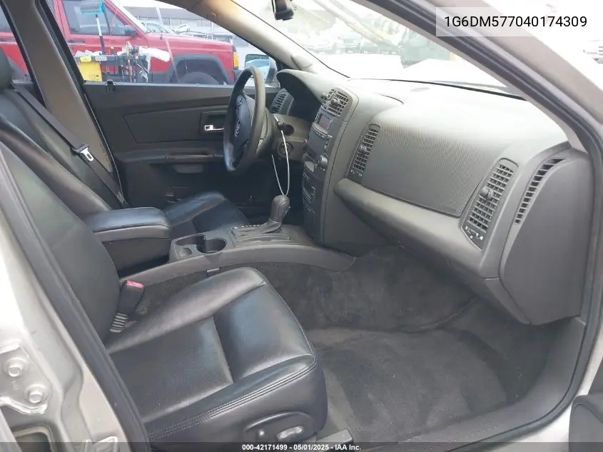 2004 Cadillac Cts Standard VIN: 1G6DM577040174309 Lot: 42171499