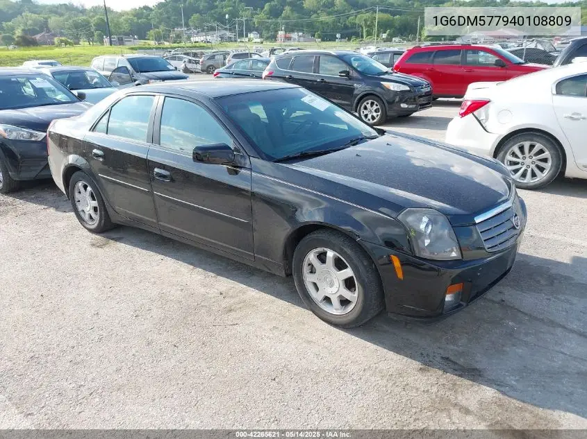 2004 Cadillac Cts Standard VIN: 1G6DM577940108809 Lot: 42265621