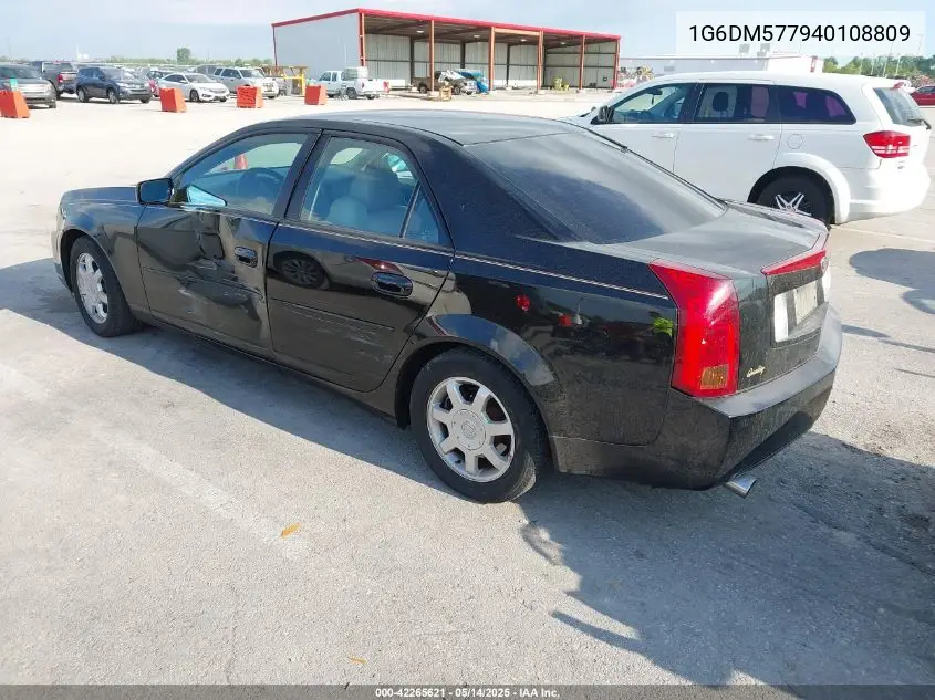 2004 Cadillac Cts Standard VIN: 1G6DM577940108809 Lot: 42265621