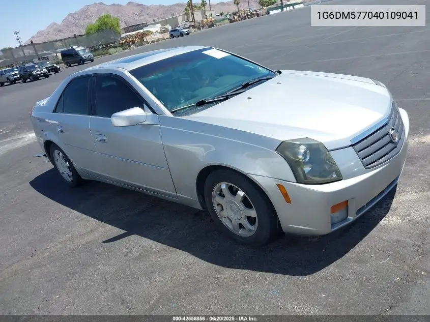 2004 Cadillac Cts Standard VIN: 1G6DM577040109041 Lot: 42558856