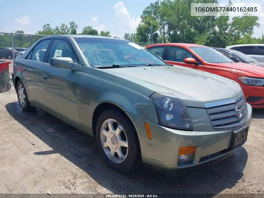 2004 Cadillac Cts Standard VIN: 1G6DM577440162485 Lot: 42578133