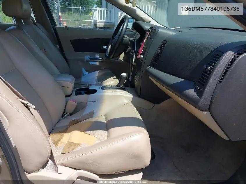 2004 Cadillac Cts Standard VIN: 1G6DM577840105738 Lot: 42602467